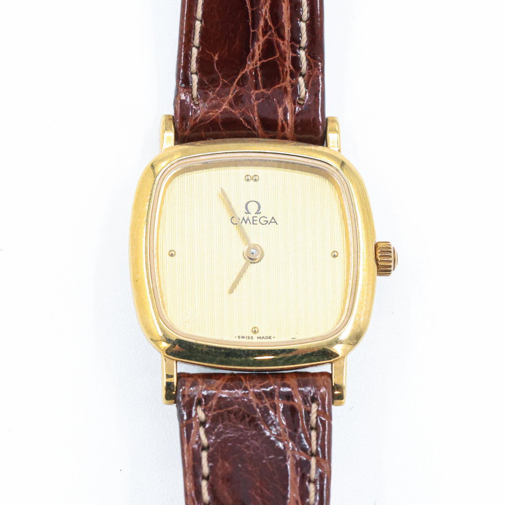 1980s Omega De Ville Cushion Case