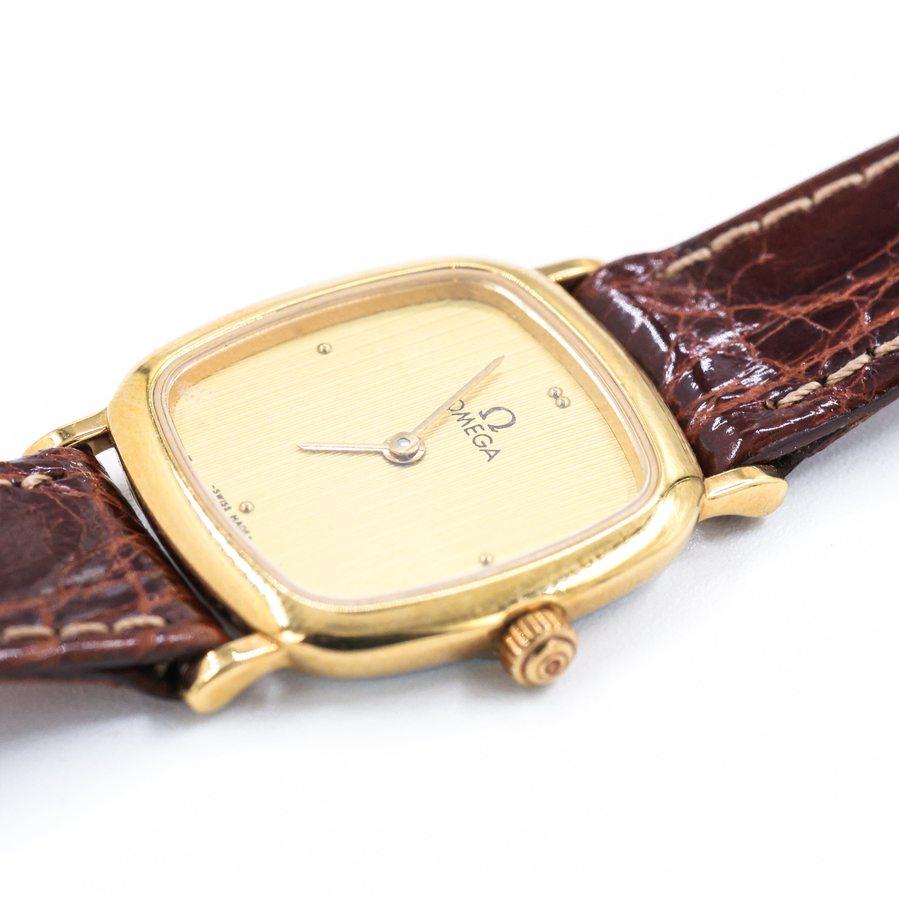 1980s Omega De Ville Cushion Case