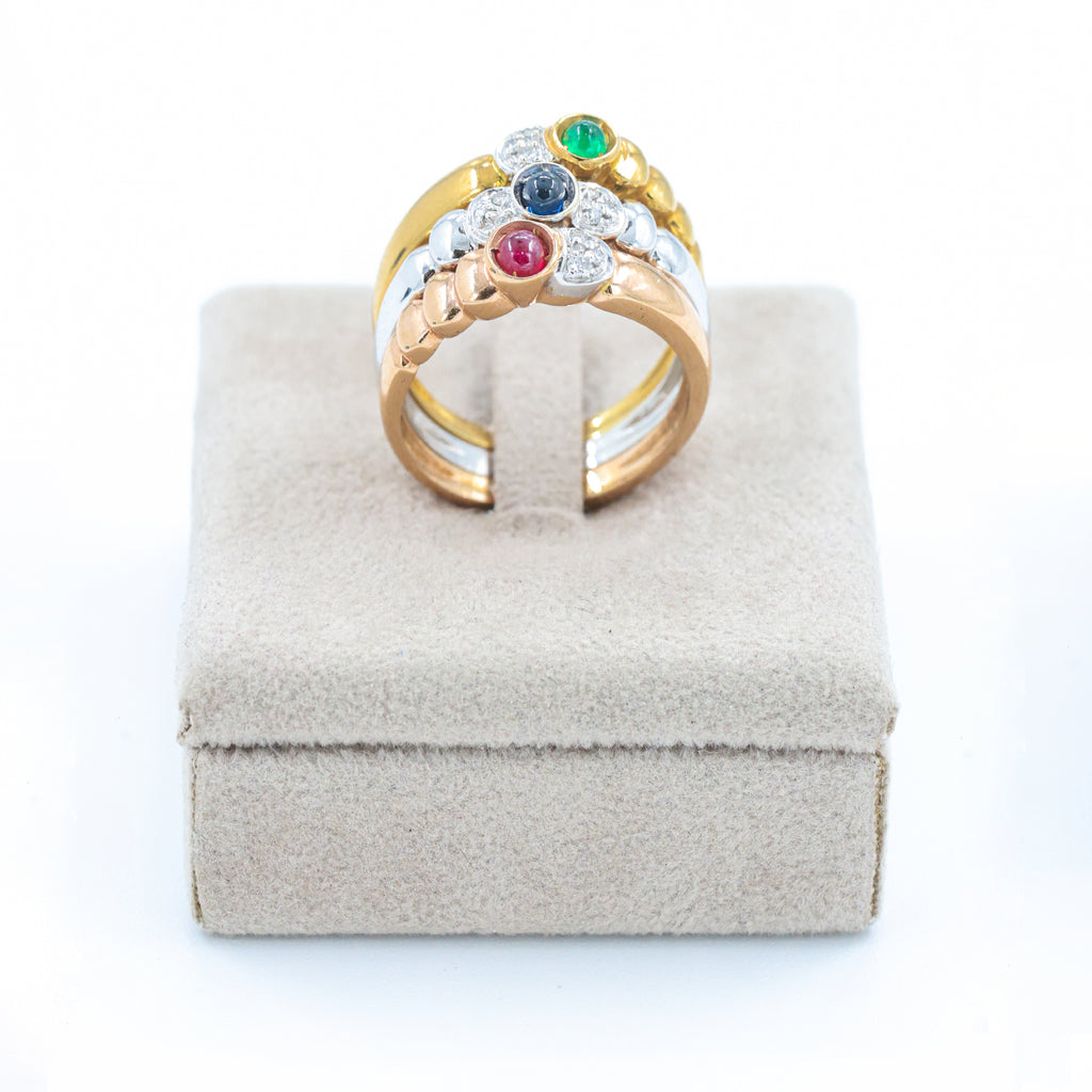 Three Connected Rings