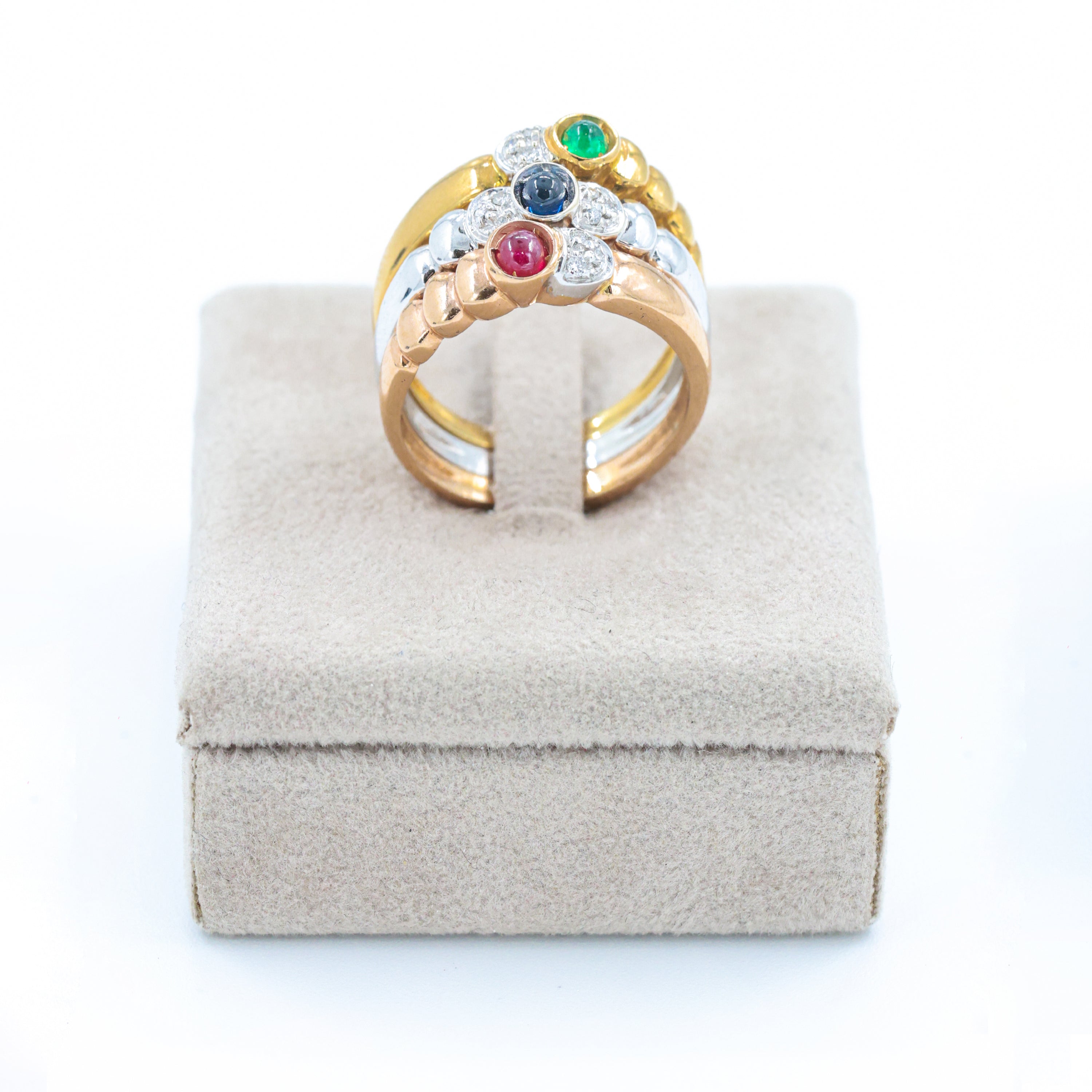 Three Connected Rings