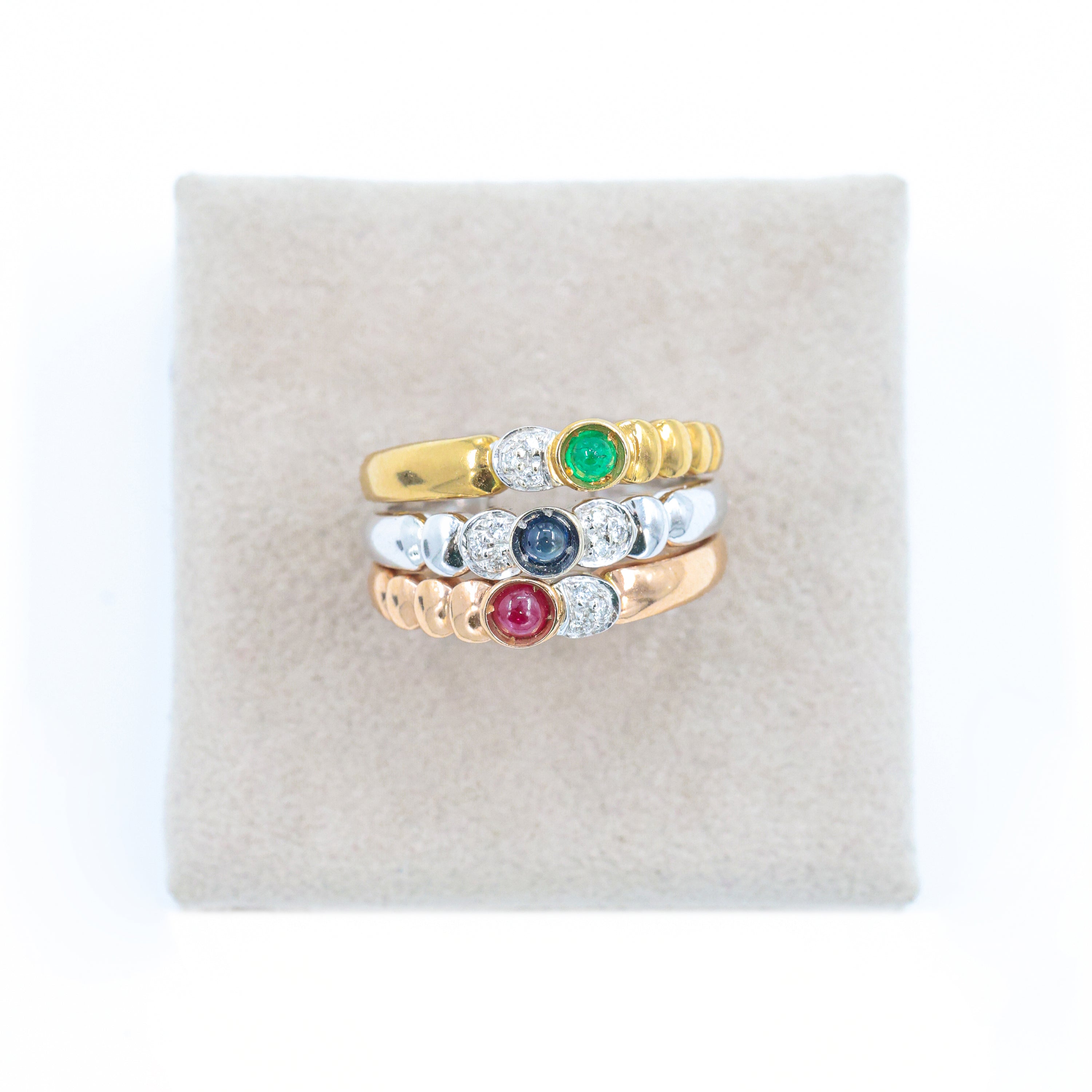 Three Connected Rings